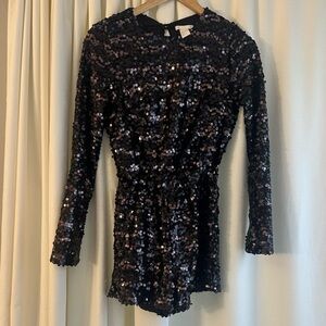H&M Sequin Romper